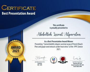 Most Successful Presentation Award